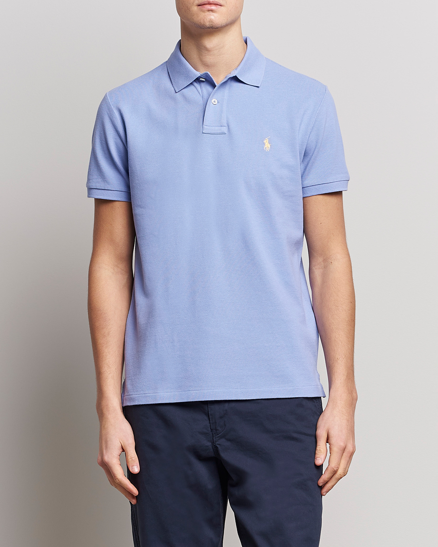 Herren | Polo Ralph Lauren | Polo Ralph Lauren | Custom Slim Fit Polo Lafayette Blue