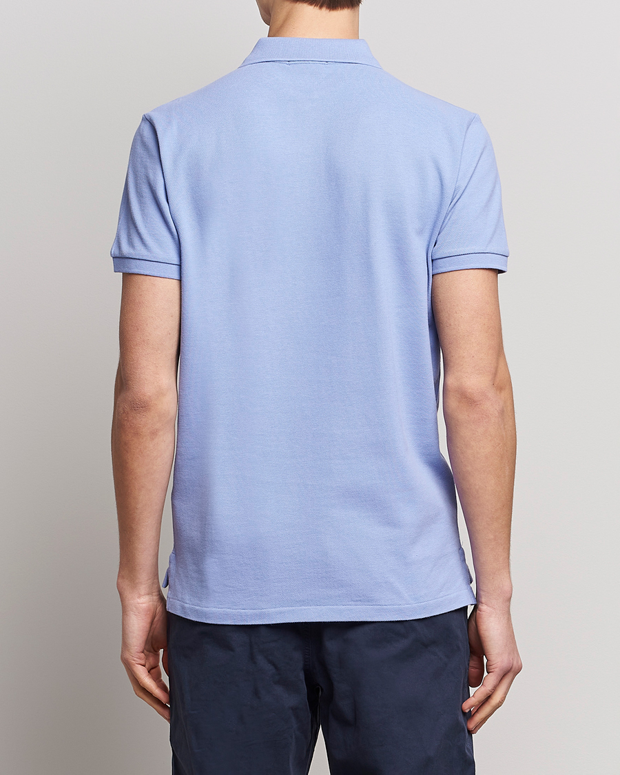 Herren | Poloshirt | Polo Ralph Lauren | Custom Slim Fit Polo Lafayette Blue