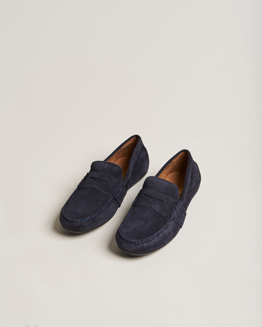 Herr | Skor | Polo Ralph Lauren | Reynold Suede Driving Loafer Hunter Navy