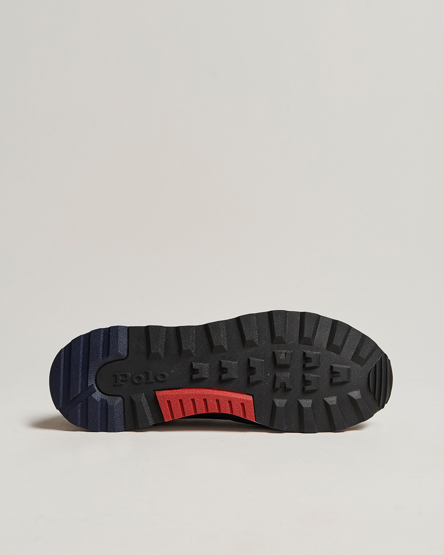 Herren | Polo Ralph Lauren Trackstr 200 Running Sneaker Hunter Navy | Polo Ralph Lauren | Trackstr 200 Running Sneaker Hunter Navy
