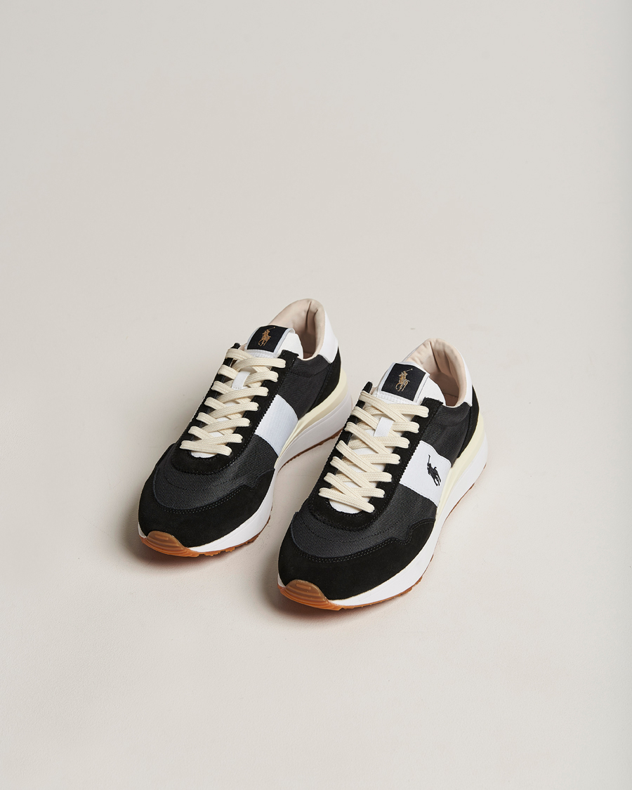Herren | Schwarze Sneakers | Polo Ralph Lauren | Train 89 Running Sneaker Black