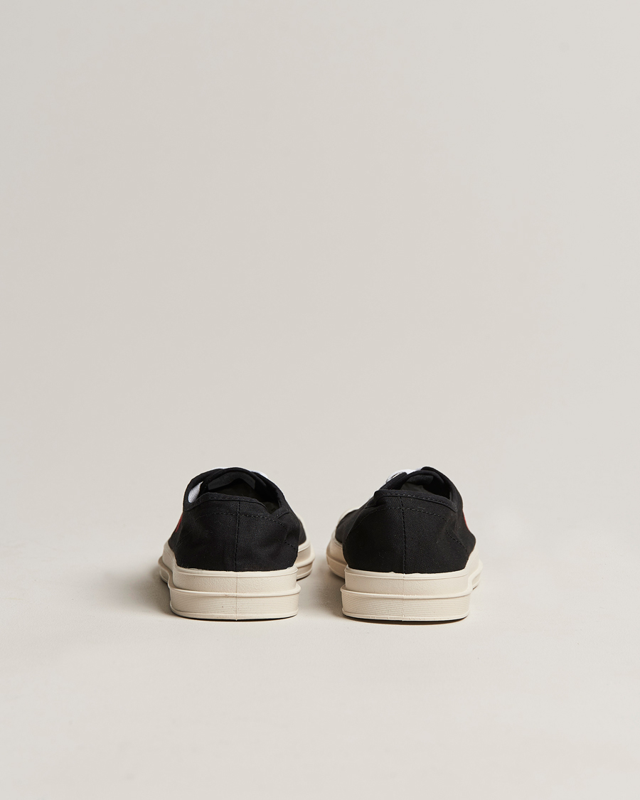 Herren | Polo Ralph Lauren Paloma Canvas Sneaker Black/Red | Polo Ralph Lauren | Paloma Canvas Sneaker Black/Red
