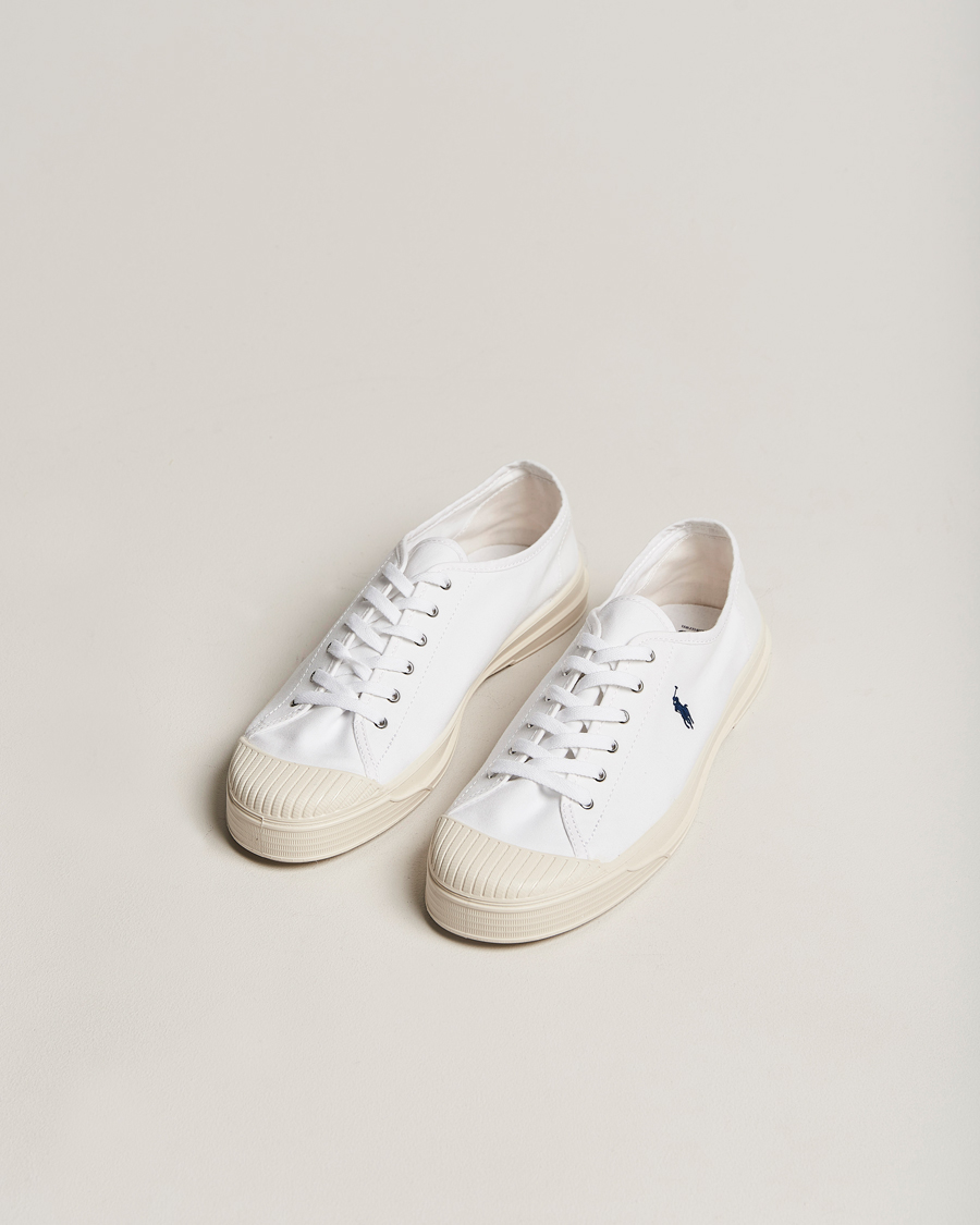 Herren | | Polo Ralph Lauren | Paloma Canvas Sneaker White/Navy