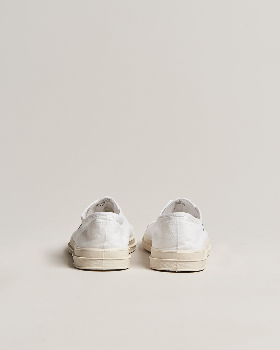 Herren | Polo Ralph Lauren Paloma Canvas Sneaker White/Navy | Polo Ralph Lauren | Paloma Canvas Sneaker White/Navy