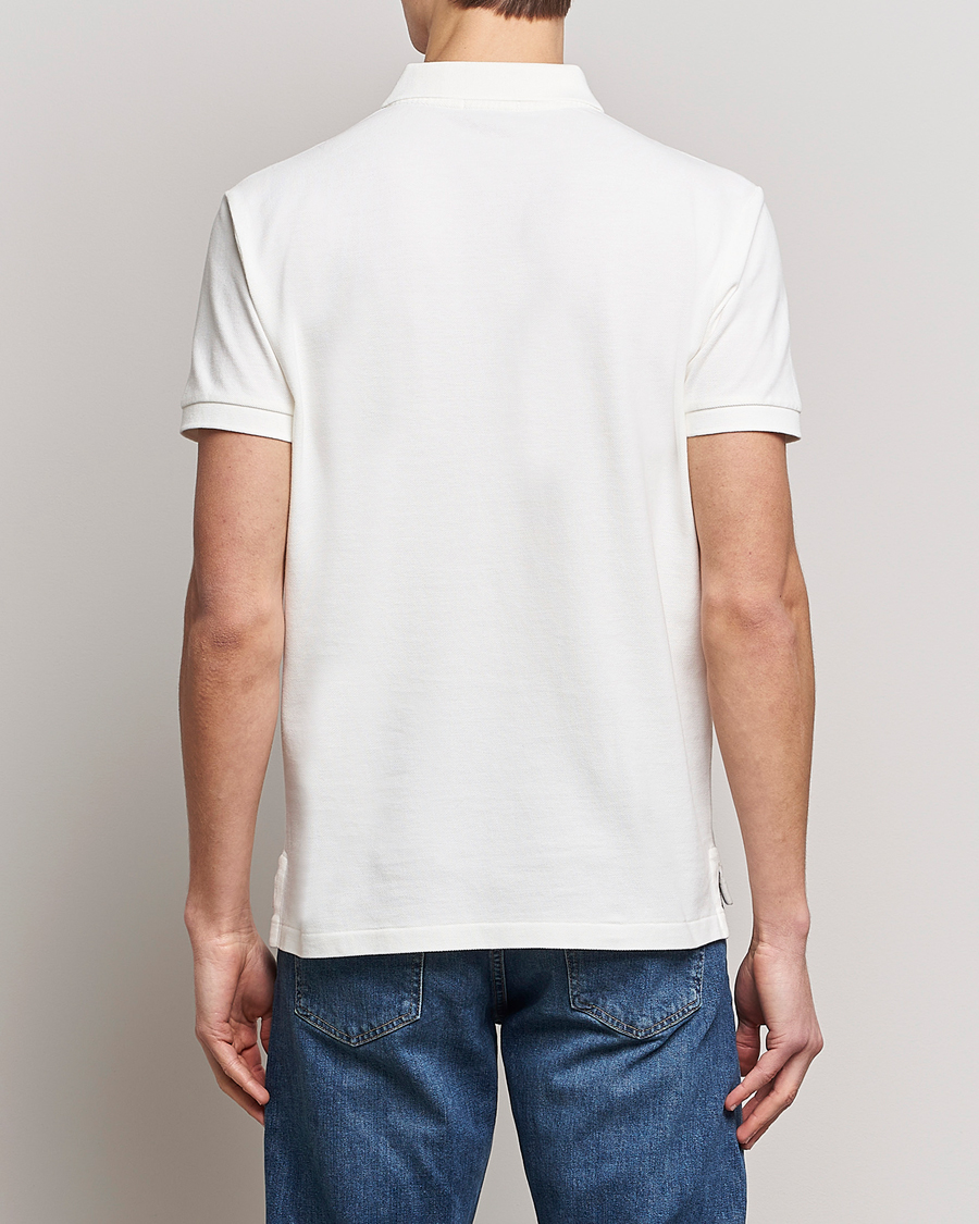 Herren | Poloshirt | Polo Ralph Lauren | Custom Slim Fit Polo Deckwash White