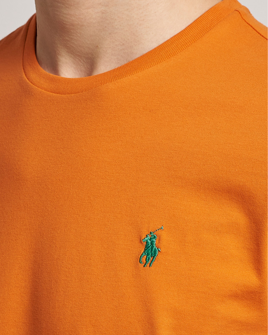 Herren | T-Shirts | Polo Ralph Lauren | Crew Neck T-Shirt Optic Orange