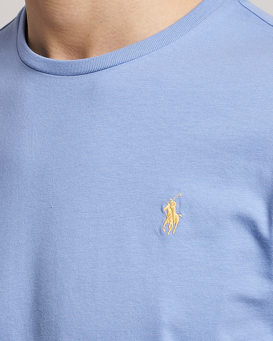 Herren | T-Shirts | Polo Ralph Lauren | Crew Neck T-Shirt Lafayette Blue