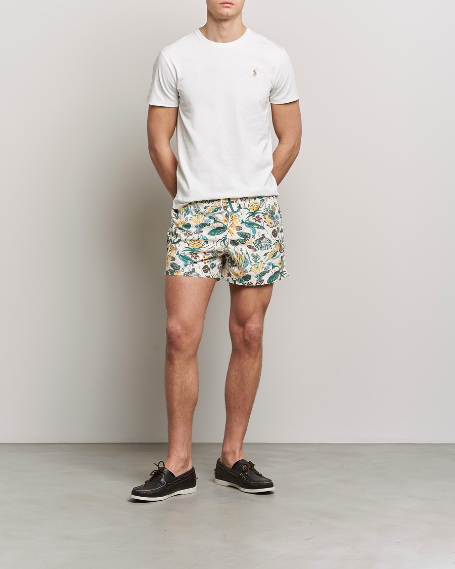 Herren | T-Shirts | Polo Ralph Lauren | Crew Neck T-Shirt Deckwash White