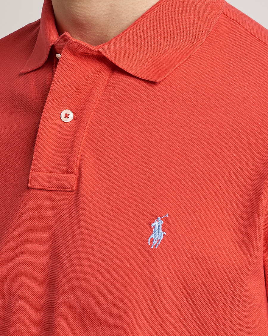 Herren | Poloshirts | Polo Ralph Lauren | Custom Slim Fit Polo Red Reef