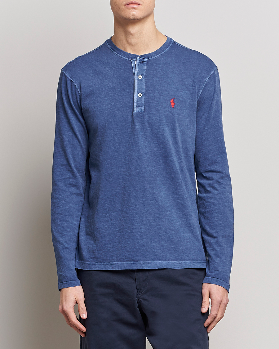 Herren | Polo Ralph Lauren | Polo Ralph Lauren | Slub Jersey Henley Old Royal