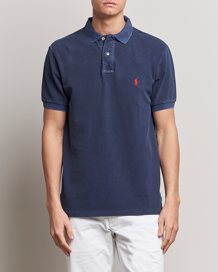 Herren | Polo Ralph Lauren | Polo Ralph Lauren | Heritage Mesh Polo Newport Navy