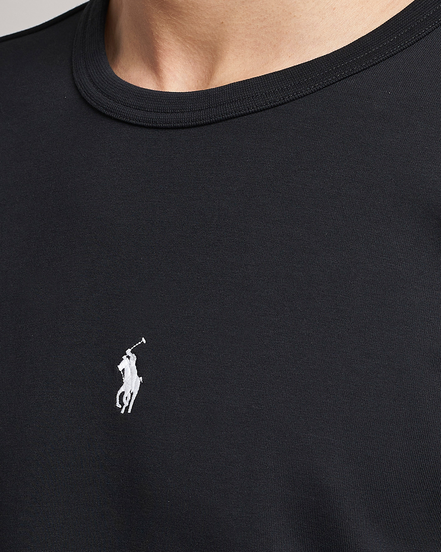 Herren | Pullover | Polo Ralph Lauren | Double Knit Center Logo Sweatshirt Black