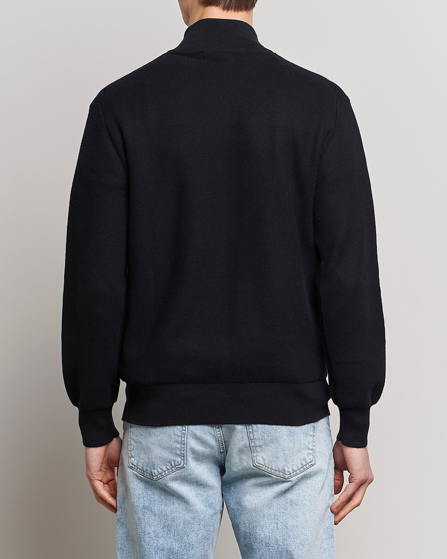 Herren | Pullover | Polo Ralph Lauren | Textured Half-Zip Black