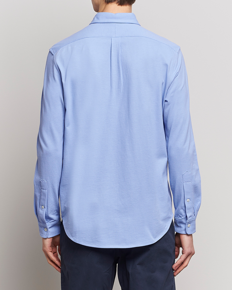 Herren | Hemden | Polo Ralph Lauren | Slim Fit Featherweight Mesh Shirt Lafayette Blue