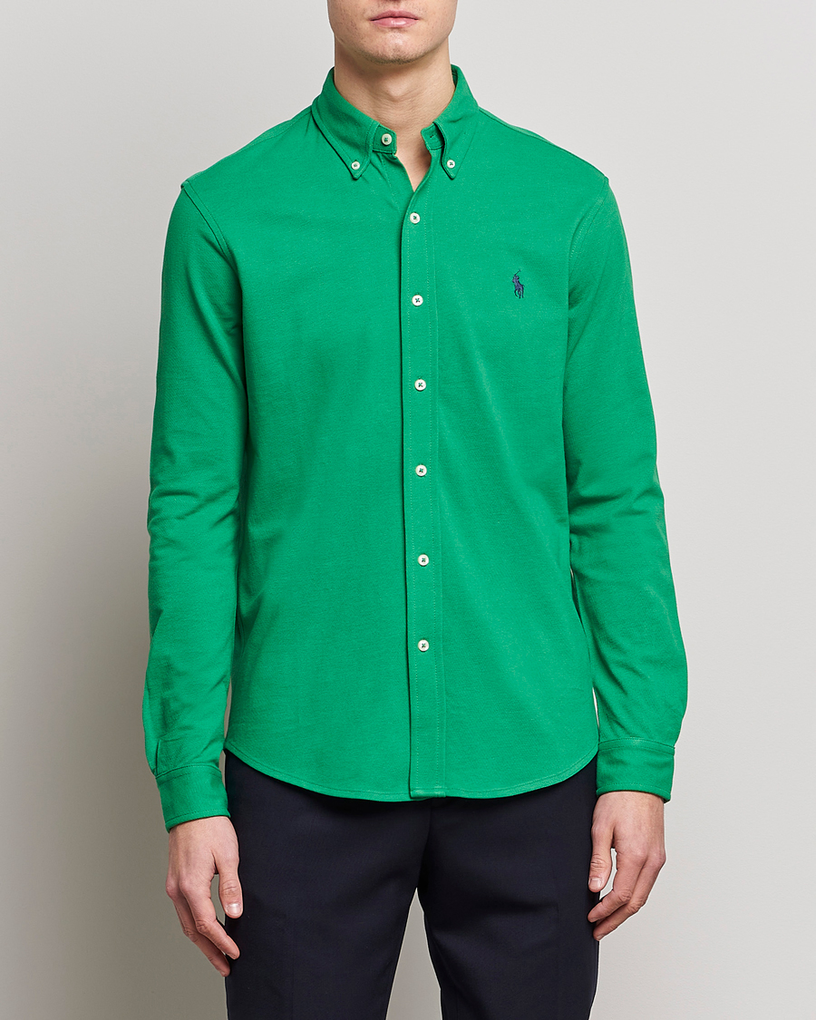 Herren |  | Polo Ralph Lauren | Featherweight Mesh Shirt Optic Green