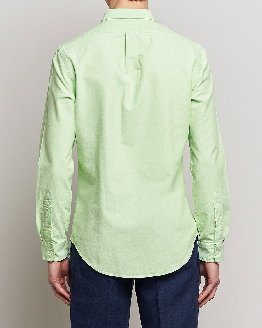 Herren | Hemden | Polo Ralph Lauren | Slim Fit Oxford Button Down Shirt Oasis Green