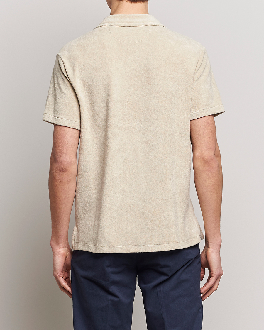 Herren | Hemden | Polo Ralph Lauren | Cotton Terry Short Sleeve Shirt Spring Beige