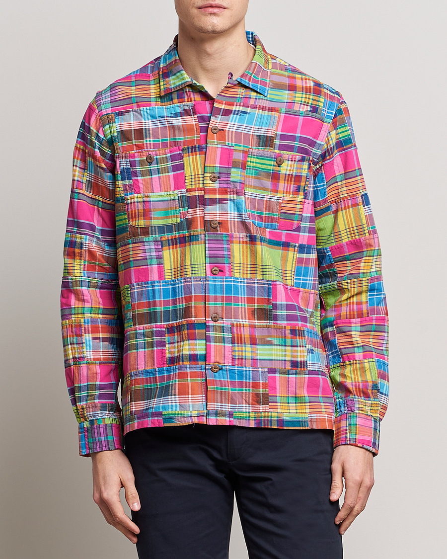 Herren | Hemden | Polo Ralph Lauren | Madras Checked Overshirt Patchwork