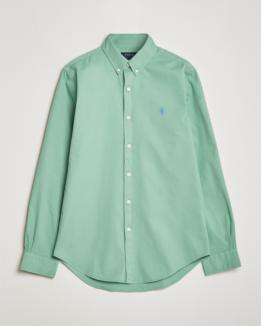 Herren | Hemden | Polo Ralph Lauren | Slim Fit Twill Shirt Faded Mint