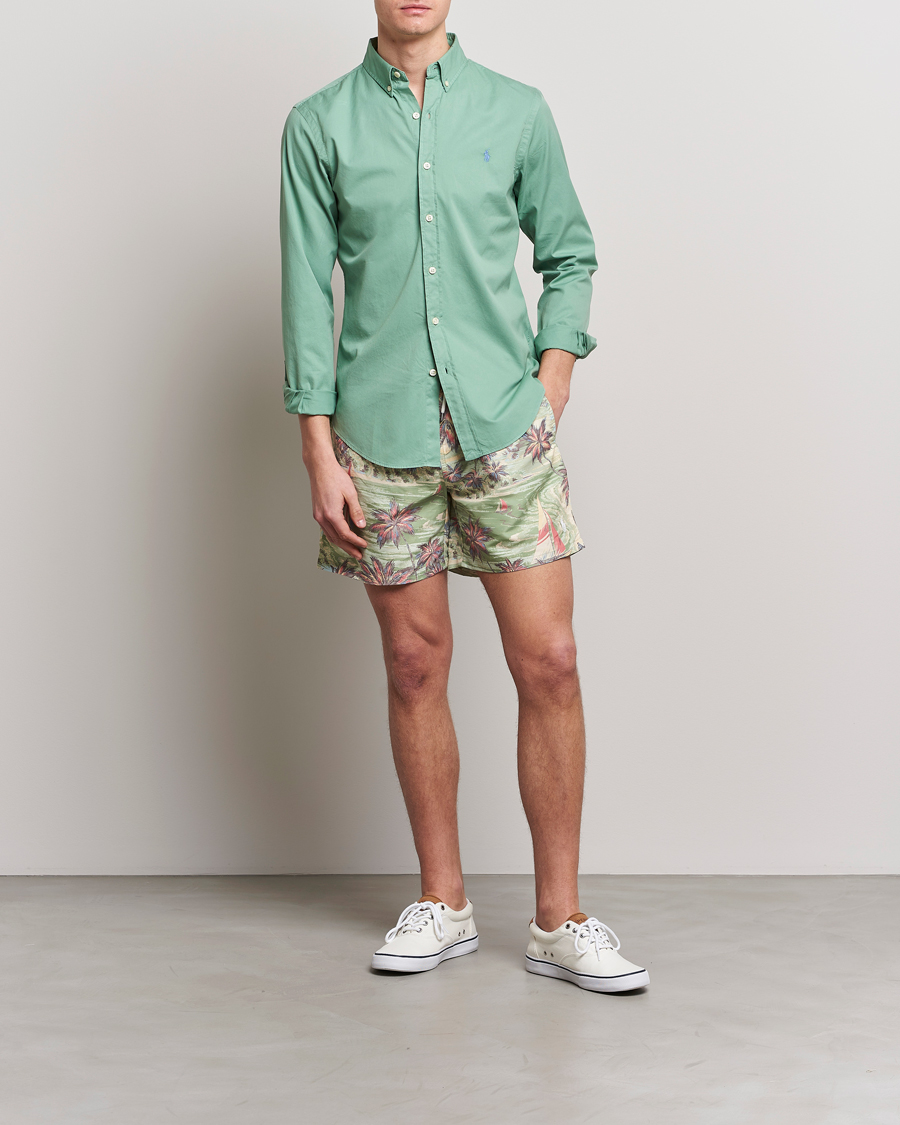Herren | Hemden | Polo Ralph Lauren | Slim Fit Twill Shirt Faded Mint