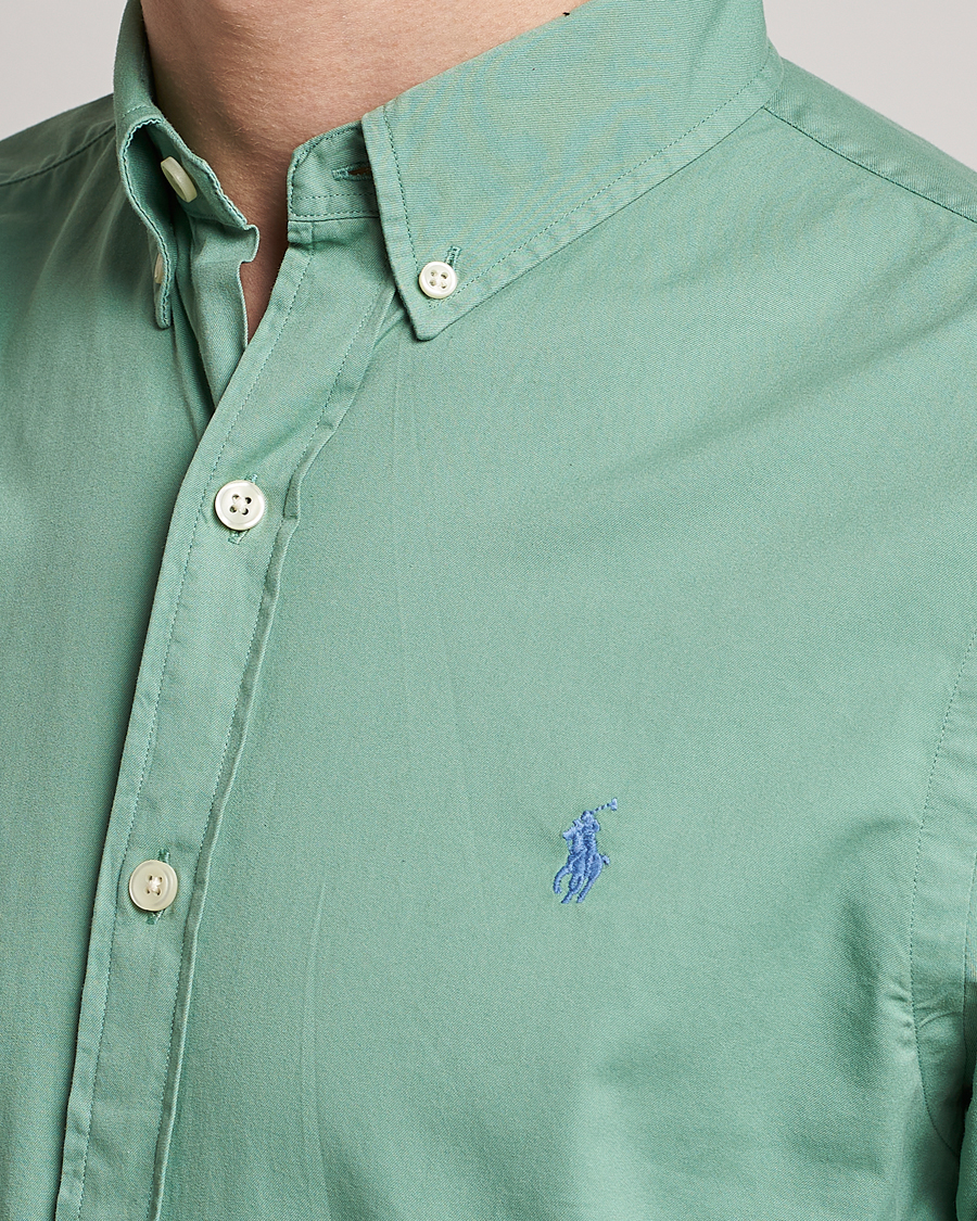 Herren | Hemden | Polo Ralph Lauren | Slim Fit Twill Shirt Faded Mint