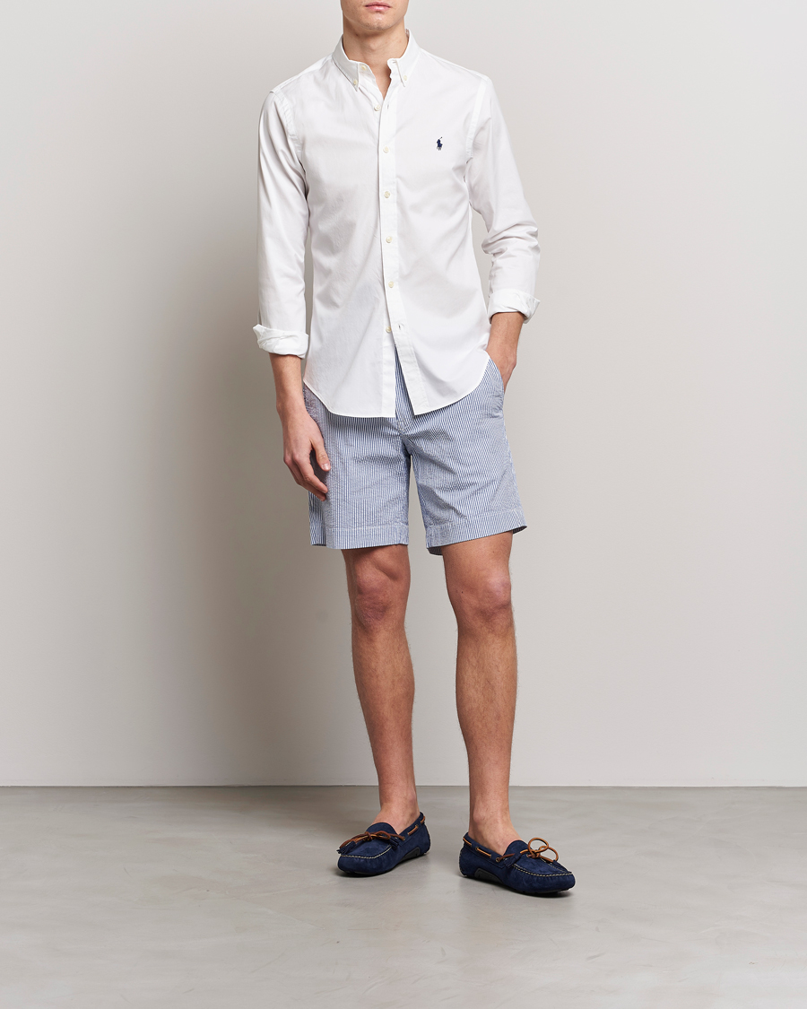 Herren | Hemden | Polo Ralph Lauren | Slim Fit Twill Shirt White