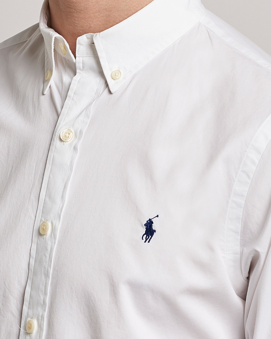 Herren | Hemden | Polo Ralph Lauren | Slim Fit Twill Shirt White