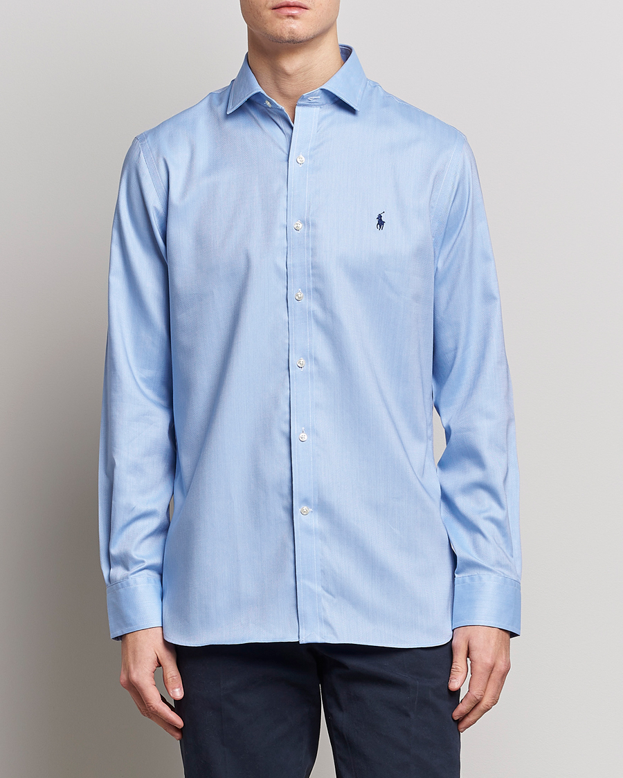 Herren |  | Polo Ralph Lauren | Slim Fit Dress Shirt Blue