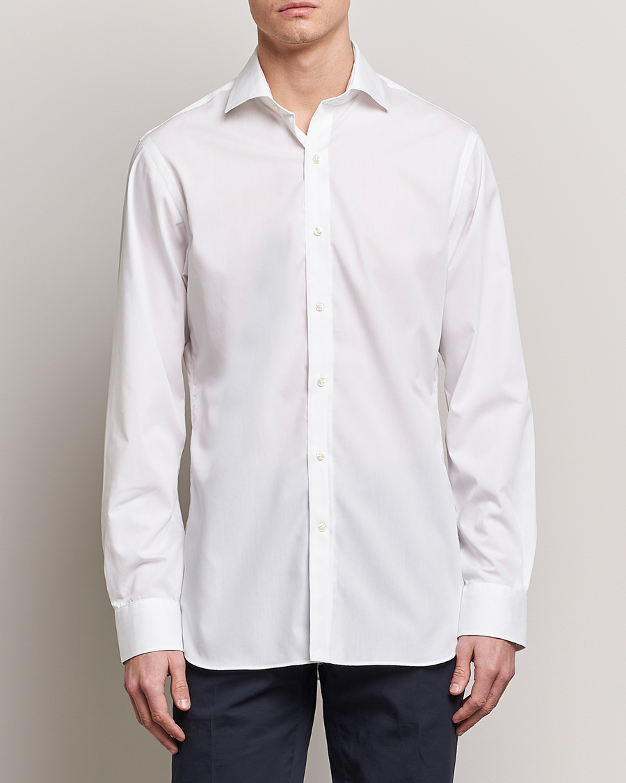Herren |  | Polo Ralph Lauren | Slim Fit Poplin Dress Shirt White