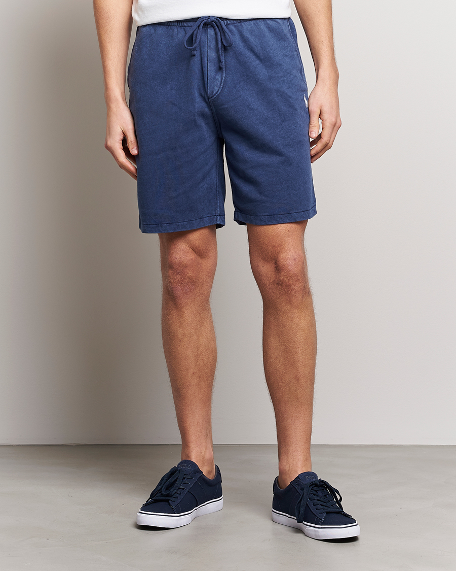 Men | Sweatshorts | Polo Ralph Lauren | Spa Terry Shorts Newport Navy