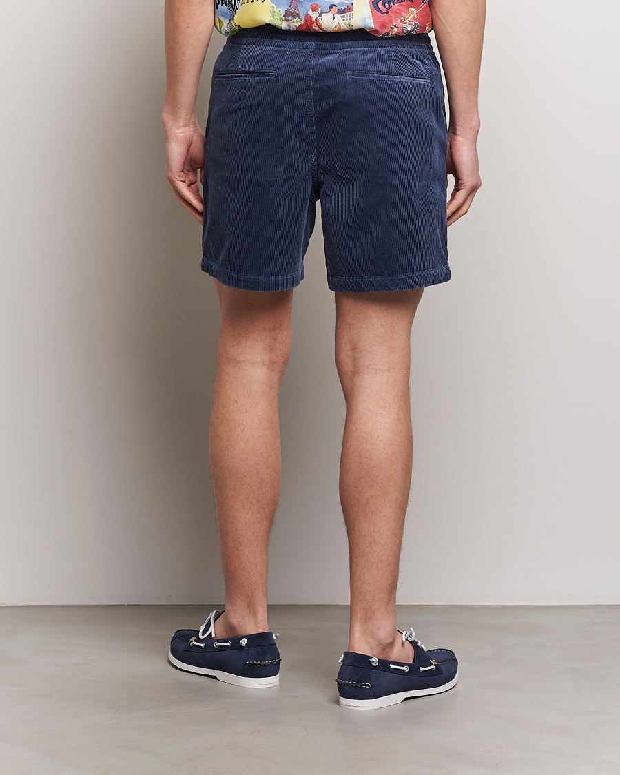 Herren | Shorts | Polo Ralph Lauren | Prepster Corduroy Drawstring Shorts Boston Navy