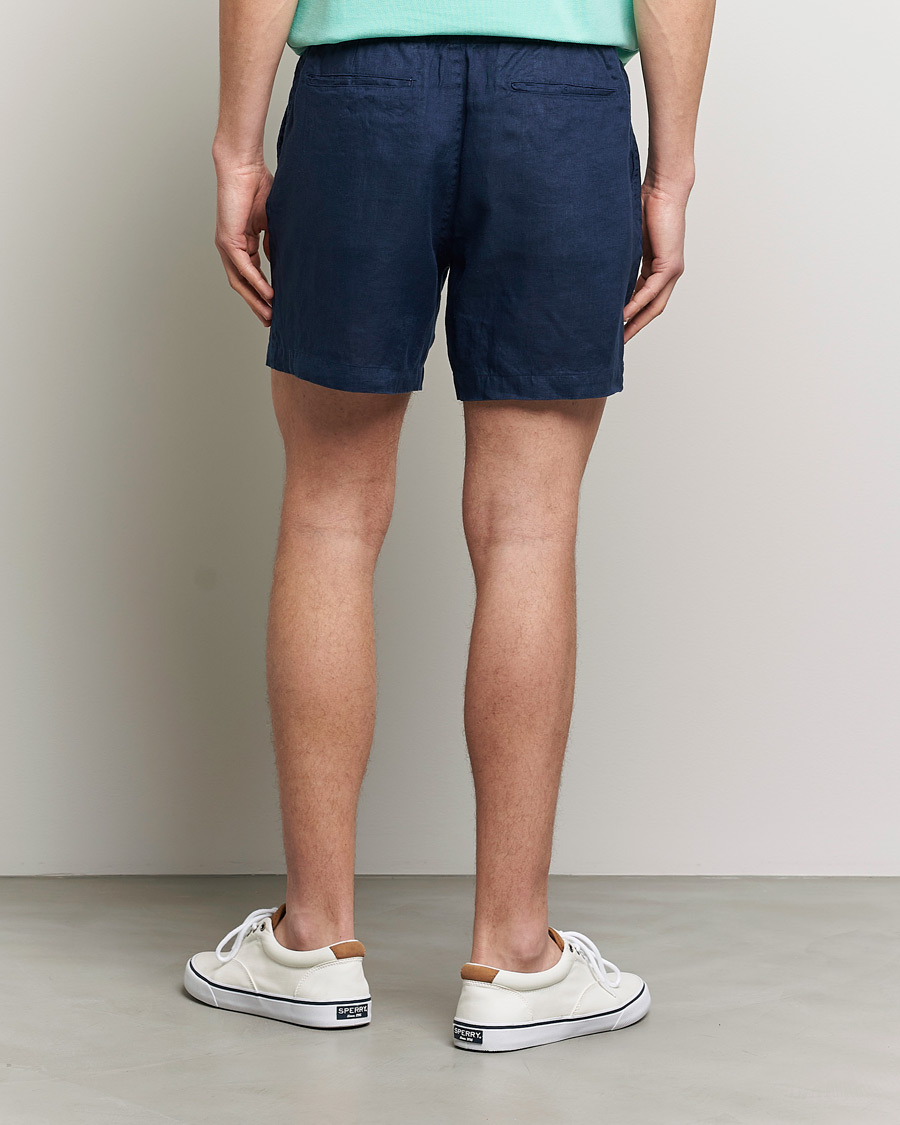 Herren | Shorts | Polo Ralph Lauren | Prepster Linen Drawstring Shorts Newport Navy