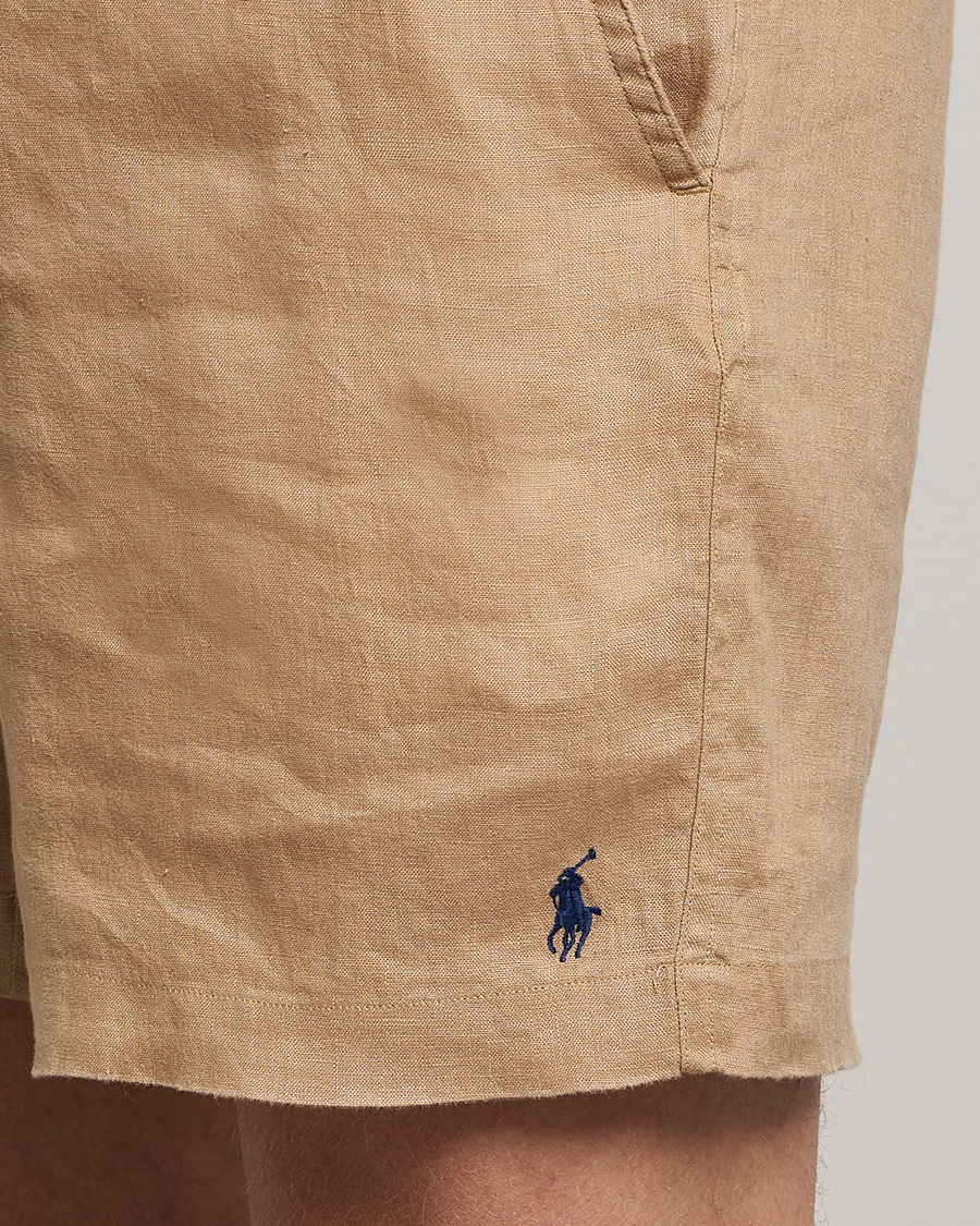 Herren | Shorts | Polo Ralph Lauren | Prepster Linen Drawstring Shorts Vintage Khaki
