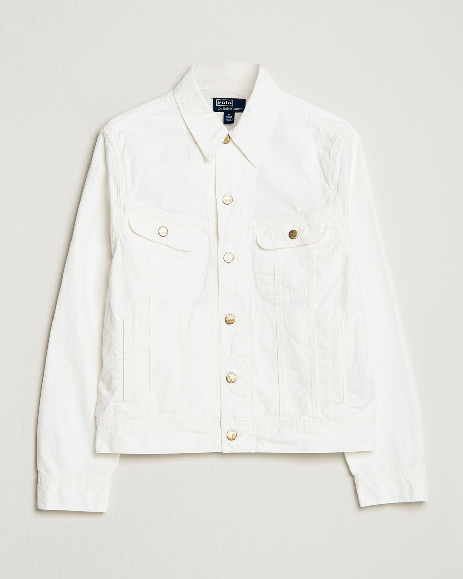 Polo Ralph Lauren Trucker Denim Jacket White