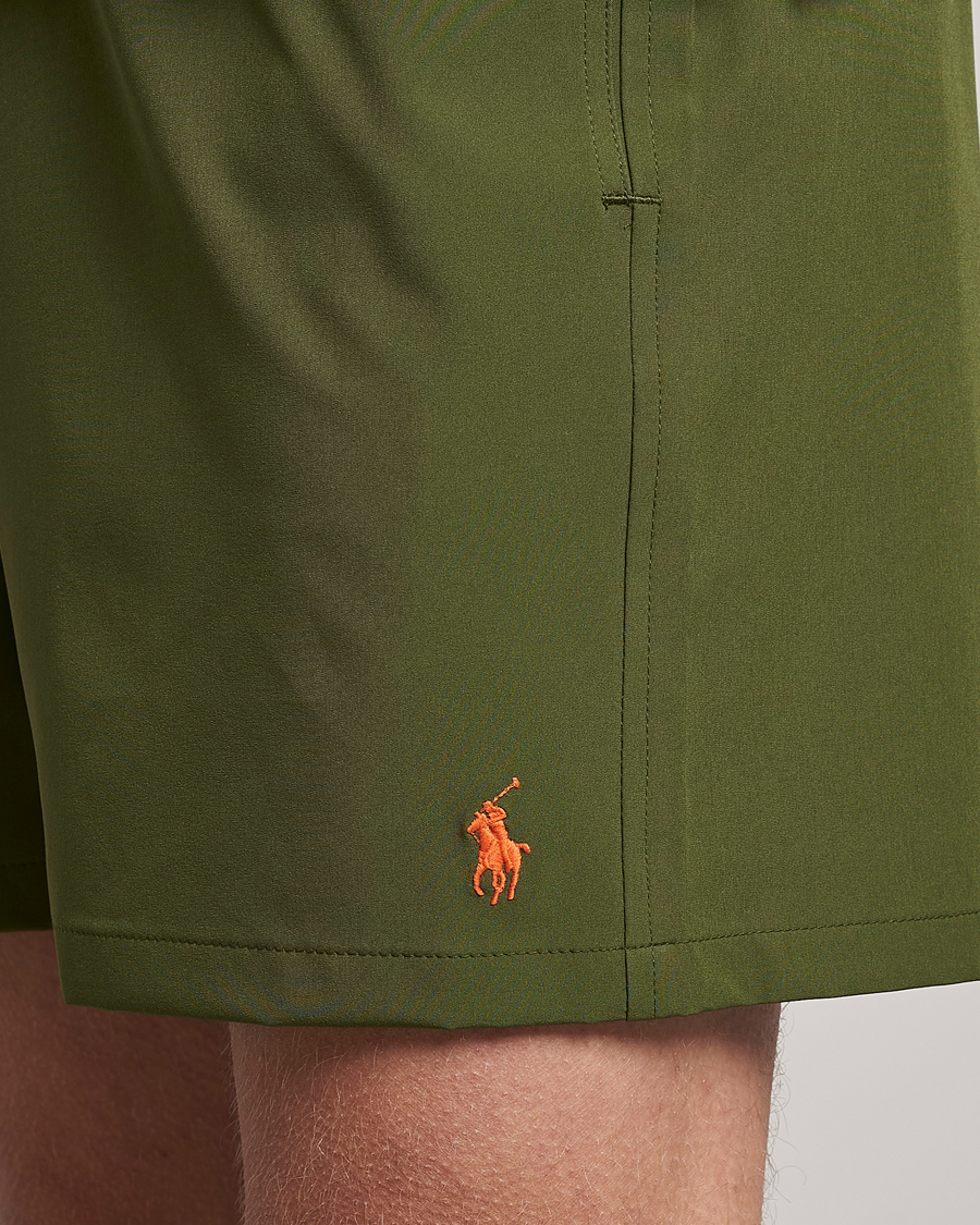 Herren | Badehosen | Polo Ralph Lauren | Recyceled Traveler Boxer Swimshorts Supply Olive