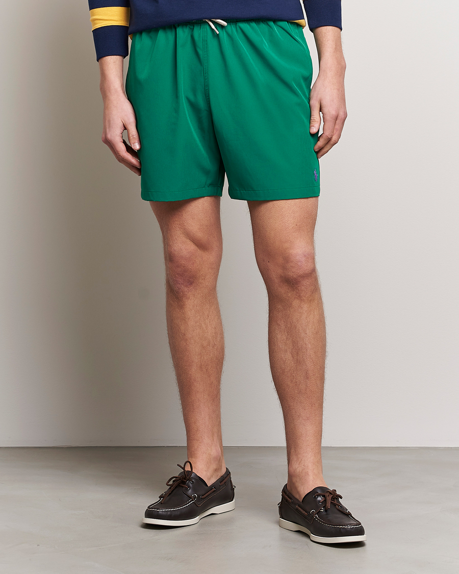 Herren |  | Polo Ralph Lauren | Recyceled Traveler Boxer Swimshorts Primary Green