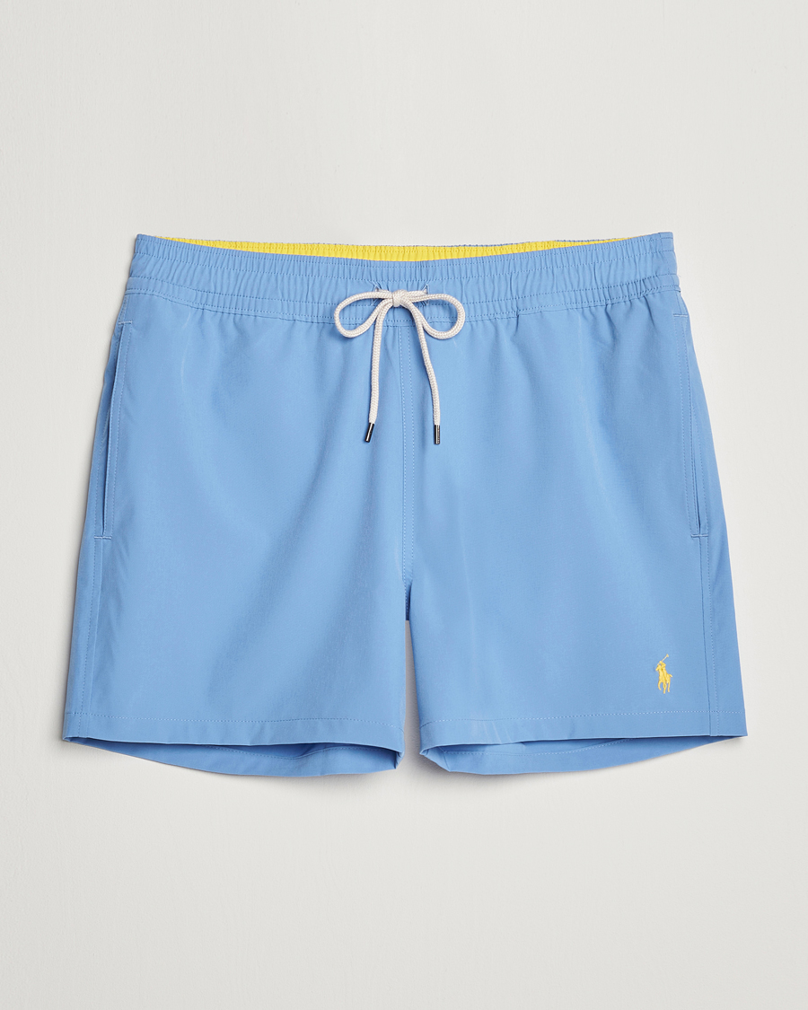 Herren | Badehosen | Polo Ralph Lauren | Recycled Slim Traveler Swimshorts Harbor Island Blue