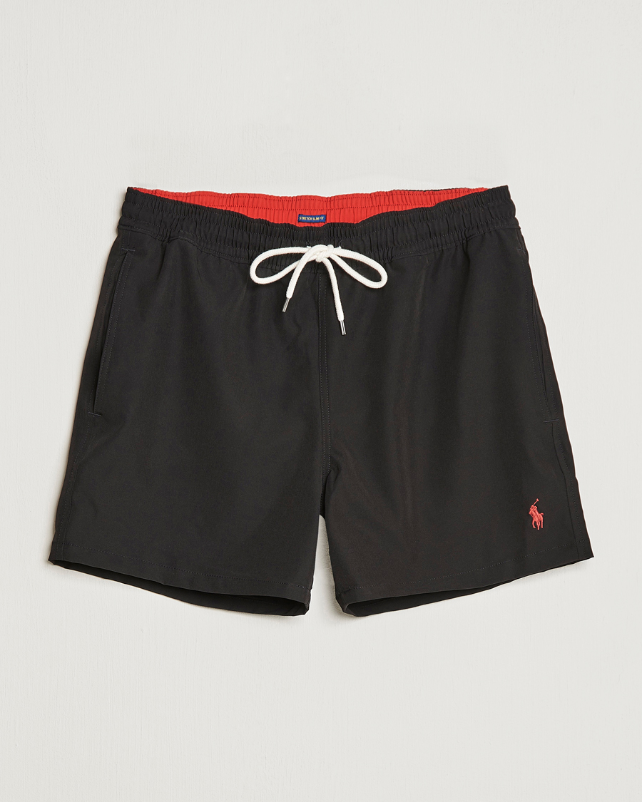 Herren | 30% sale | Polo Ralph Lauren | Recycled Slim Traveler Swimshorts Black