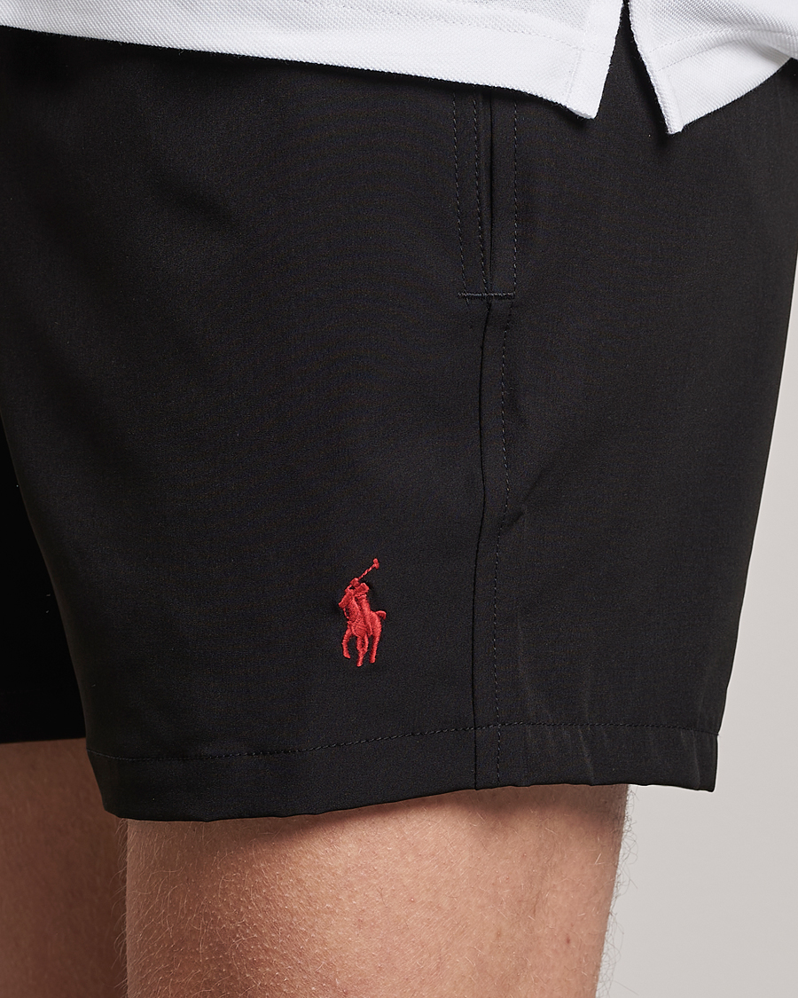Herren | Badehosen | Polo Ralph Lauren | Recycled Slim Traveler Swimshorts Black