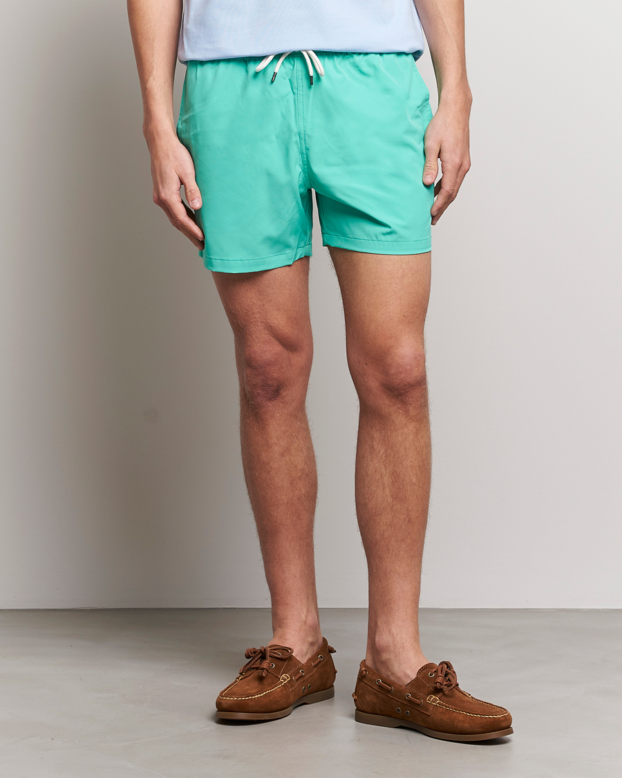 Herren |  | Polo Ralph Lauren | Recycled Slim Traveler Swimshorts Sunset Green