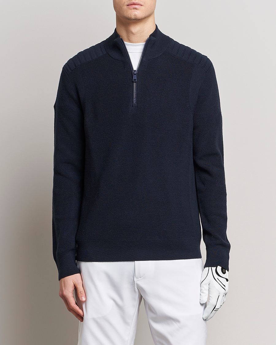 Herren |  | RLX Ralph Lauren | Merino Half-Zip Sweater College Navy