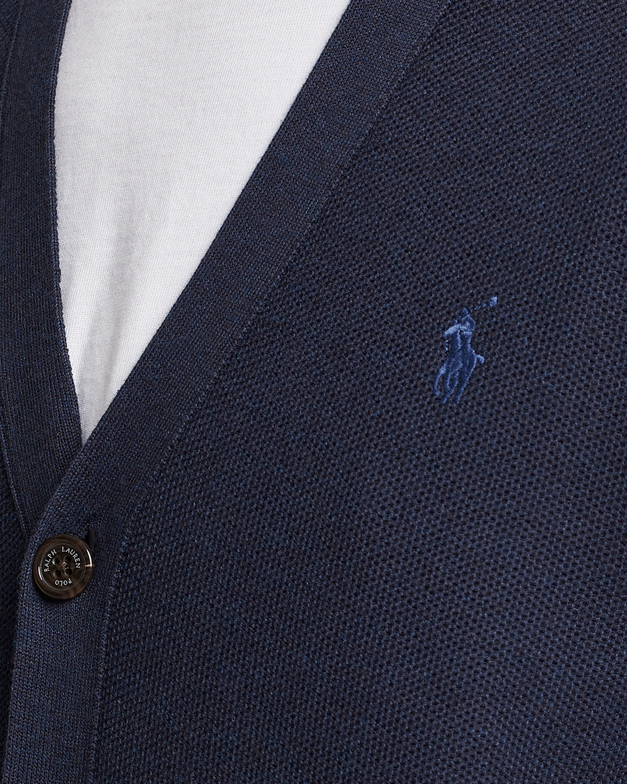 Herren | Pullover | Polo Ralph Lauren | Cotton Cardigan Navy Heather