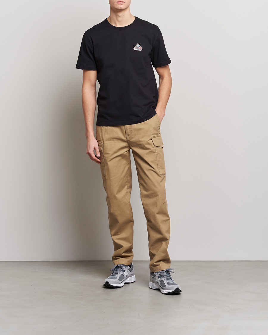 Herren | T-Shirts | Pyrenex | Echo Cotton Logo T-Shirt Black