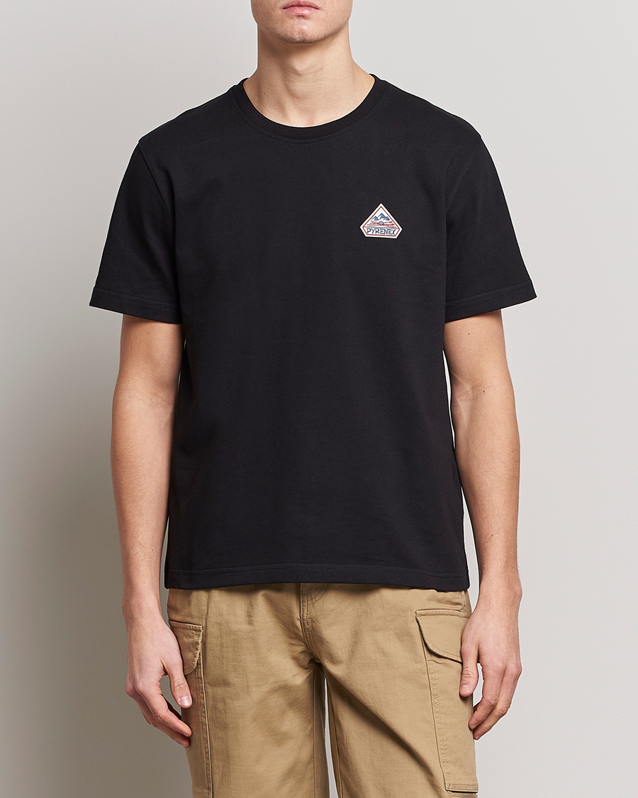 Herren |  | Pyrenex | Echo Cotton Logo T-Shirt Black