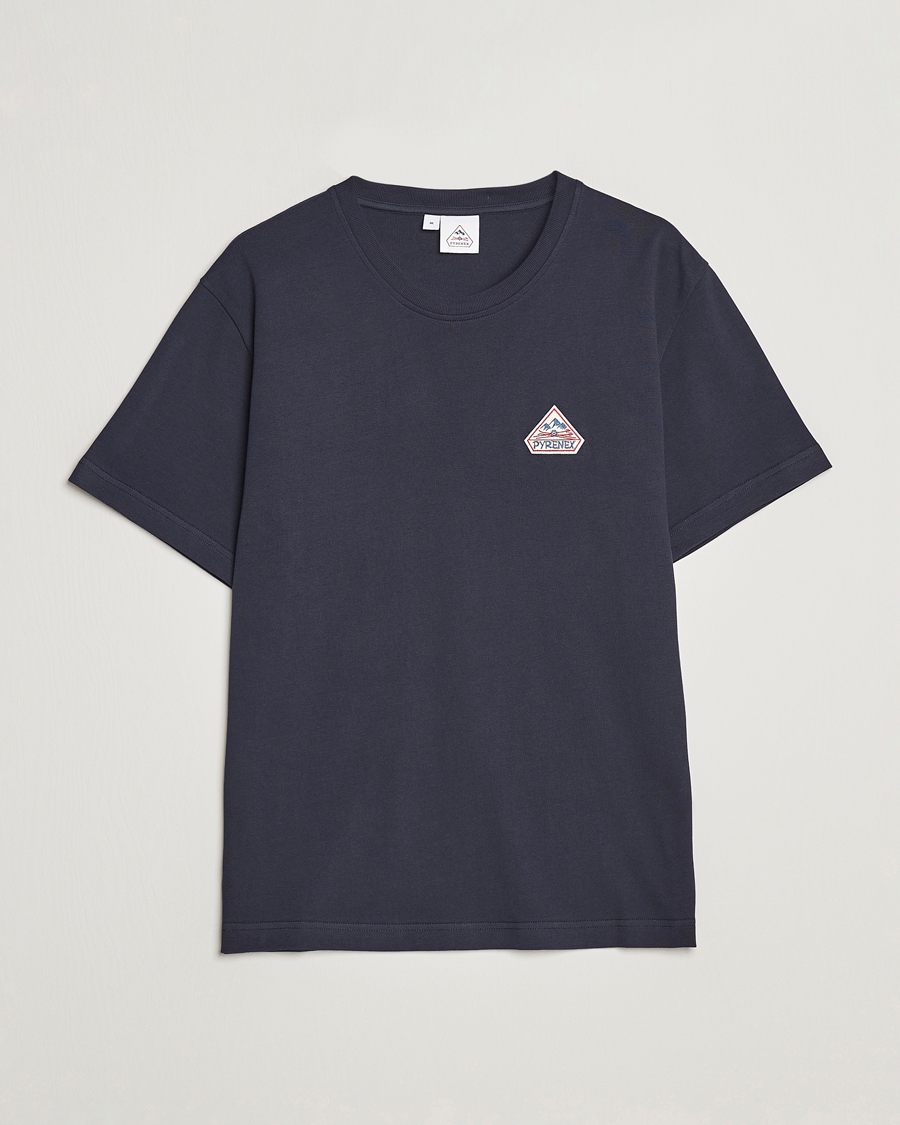 Herren | T-Shirts | Pyrenex | Echo Cotton Logo T-Shirt Amiral