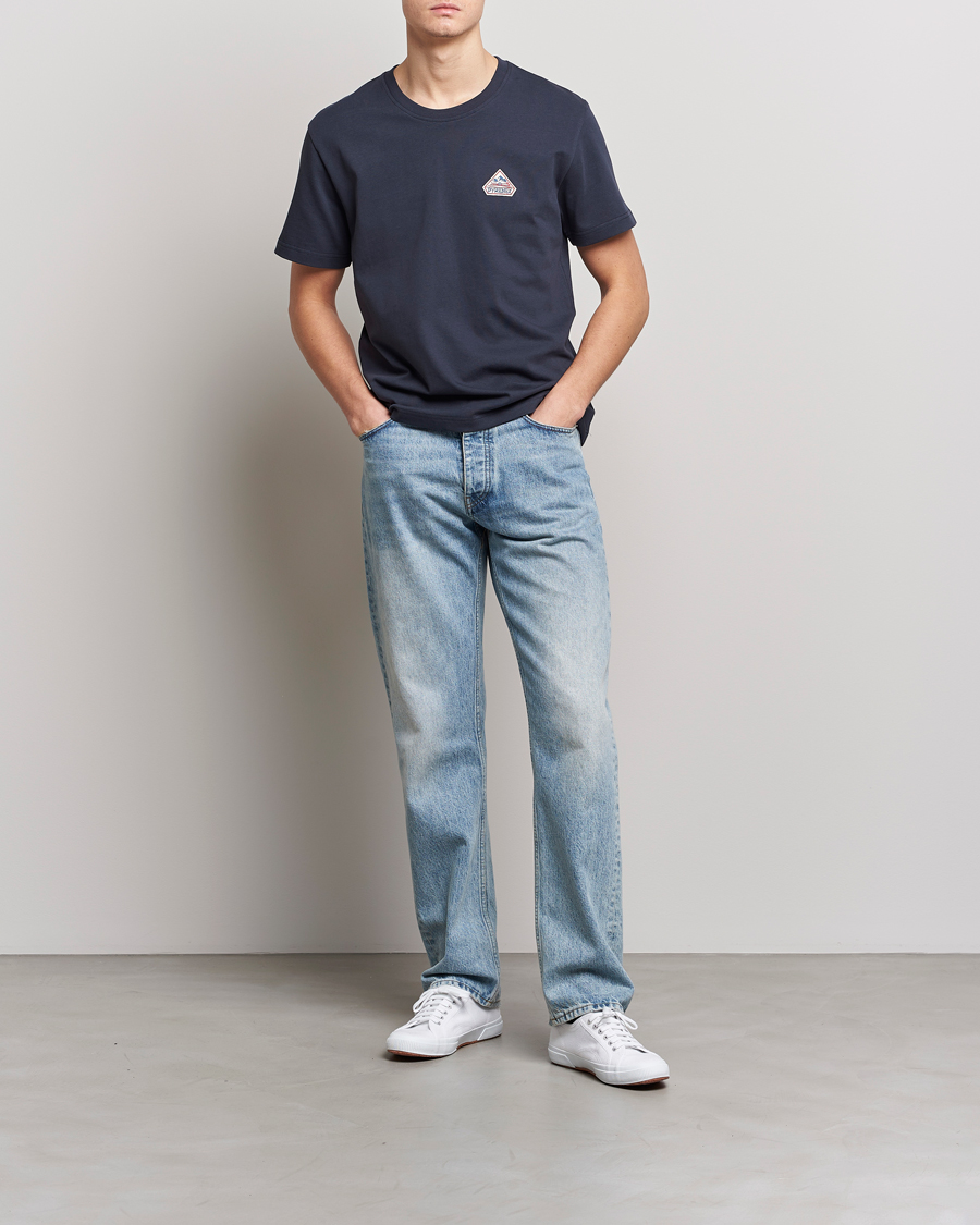 Herren | T-Shirts | Pyrenex | Echo Cotton Logo T-Shirt Amiral
