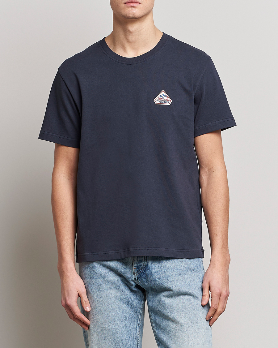 Herren |  | Pyrenex | Echo Cotton Logo T-Shirt Amiral