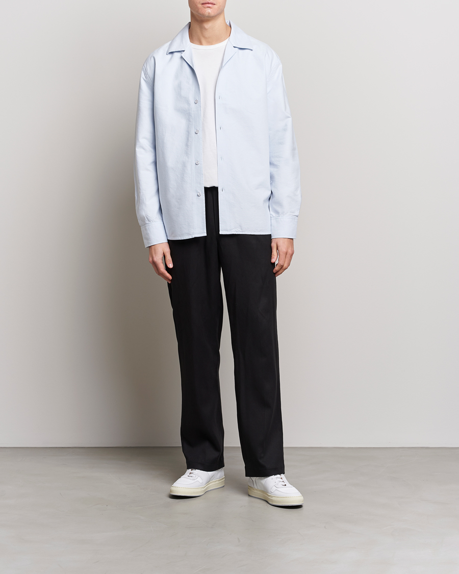 Herren | Hemden | Filippa K | Oxford Overshirt Ice Blue