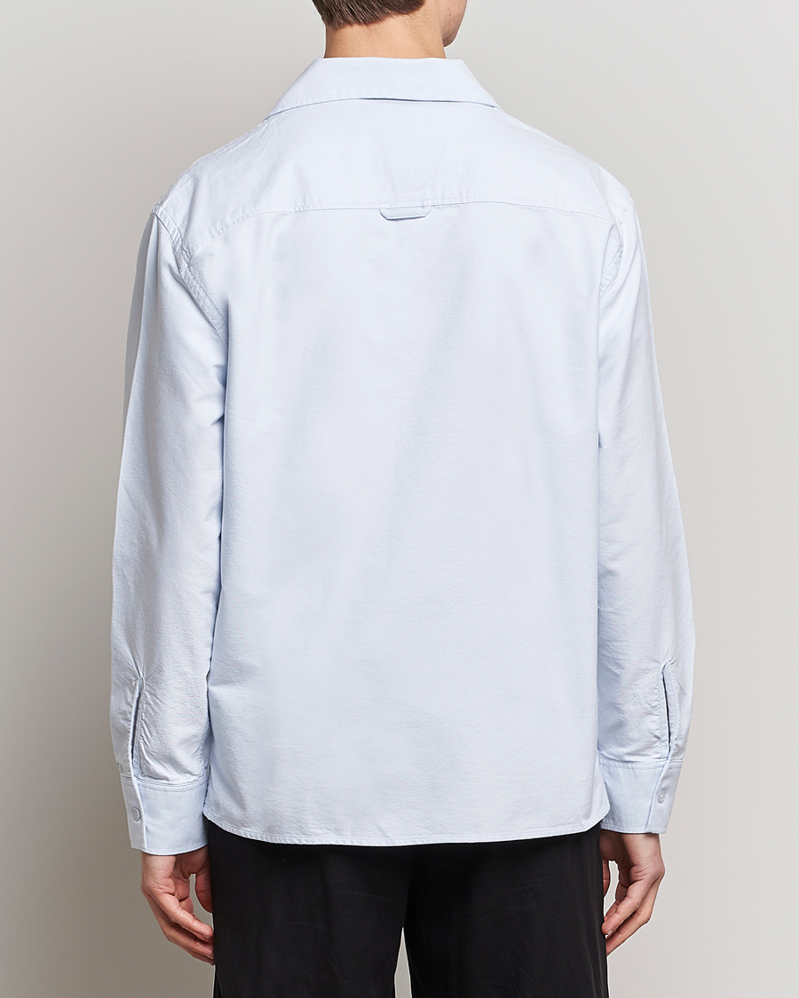 Herren | Hemden | Filippa K | Oxford Overshirt Ice Blue