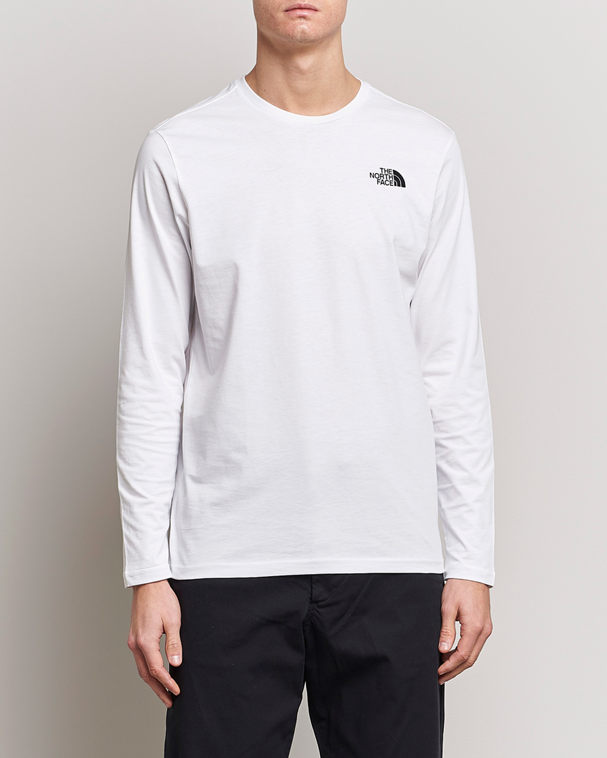 Herren | Langarm T-Shirt | The North Face | Long Sleeve Easy T-Shirt White